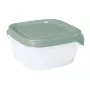 CURVER Fresh&Go vierkante vershoudboxen set 3 x 0,8 L groen