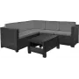 KETER Provence tuinmeubelset met tafel grijs
