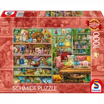 Schmidt Spiele Aus Alt mach Neu - mit Liebe dekoriert (1000 stukjes) 1000 stukjes puzzel