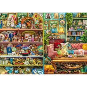 Schmidt Spiele Aus Alt mach Neu - mit Liebe dekoriert (1000 stukjes) 1000 stukjes puzzel