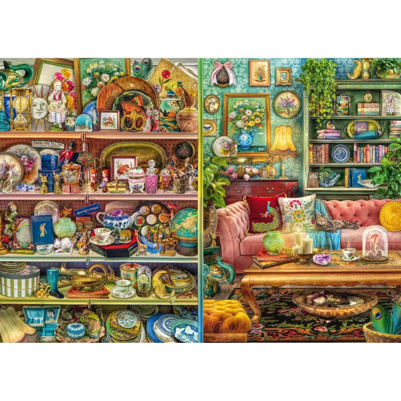 Schmidt Spiele Aus Alt mach Neu - mit Liebe dekoriert (1000 stukjes) 1000 stukjes puzzel