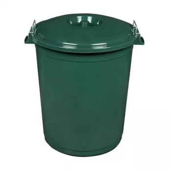 keeeper Hugo Mega afvalbak 70L, Ø55 x 60,5 cm, donkergroen