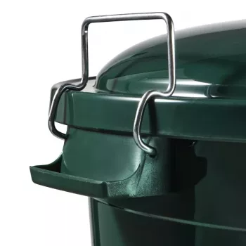 keeeper Hugo Mega afvalbak 70L, Ø55 x 60,5 cm, donkergroen