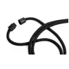 DURABLE textiel lanyard rPET met karabijnhaak, zwart, 10-pack