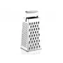 LEIFHEIT Vierzijdige rasp, RVS-messen, wit/zilver, ComfortLine