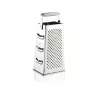 LEIFHEIT Vierzijdige rasp, RVS-messen, wit/zilver, ComfortLine