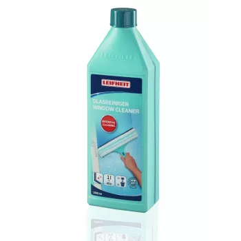 LEIFHEIT Glas- en raamreiniger concentraat 1L – Streeploze formule, geeft 100L