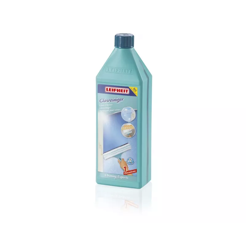 LEIFHEIT Glas- en raamreiniger concentraat 1L – Streeploze formule, geeft 100L