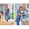 LEIFHEIT Vloerreinigingsset Rotations-Disc-Mop Ergo met Power Cleaner 1L