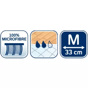 Leifheit Clean & Compact M reserve-microvezel-mopdoek