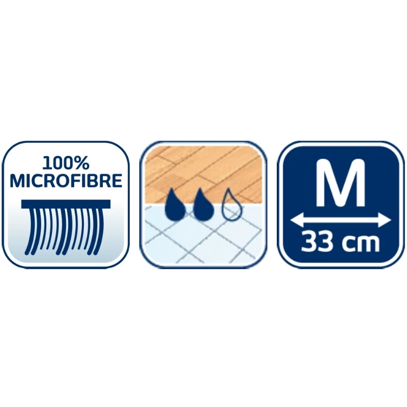 Leifheit Clean & Compact M reserve-microvezel-mopdoek