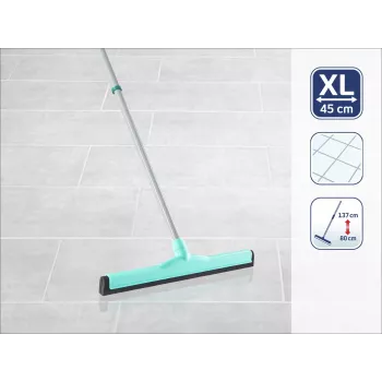 LEIFHEIT Classic Aqua Collect vloertrekker met telescoopsteel, 45 cm, groen/wit