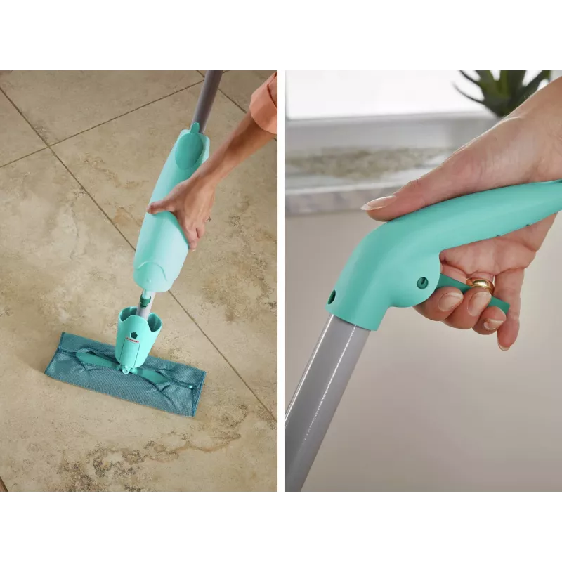 LEIFHEIT vloerborstel met watersproeifunctie Pico Spray S 26 cm