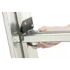 Hailo ProfiStep duo 7209-007 aluminium combiladder, 2x9 sporten, max. werkhoogte 5,15 m, zilver