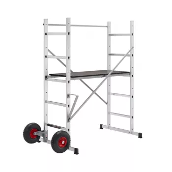 HAILO steiger HobbyStep H3 staal 2x5 treden opvouwbaar werkplatform