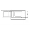 HAILO Multi-Box Duo L onderbouw afvalsysteem, 2x14L, wit