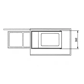 HAILO Multi-Box Duo L onderbouw afvalsysteem, 2x14L, wit