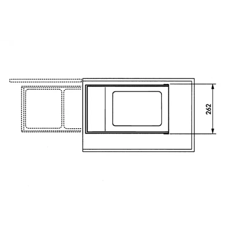 HAILO Multi-Box Duo L onderbouw afvalsysteem, 2x14L, wit