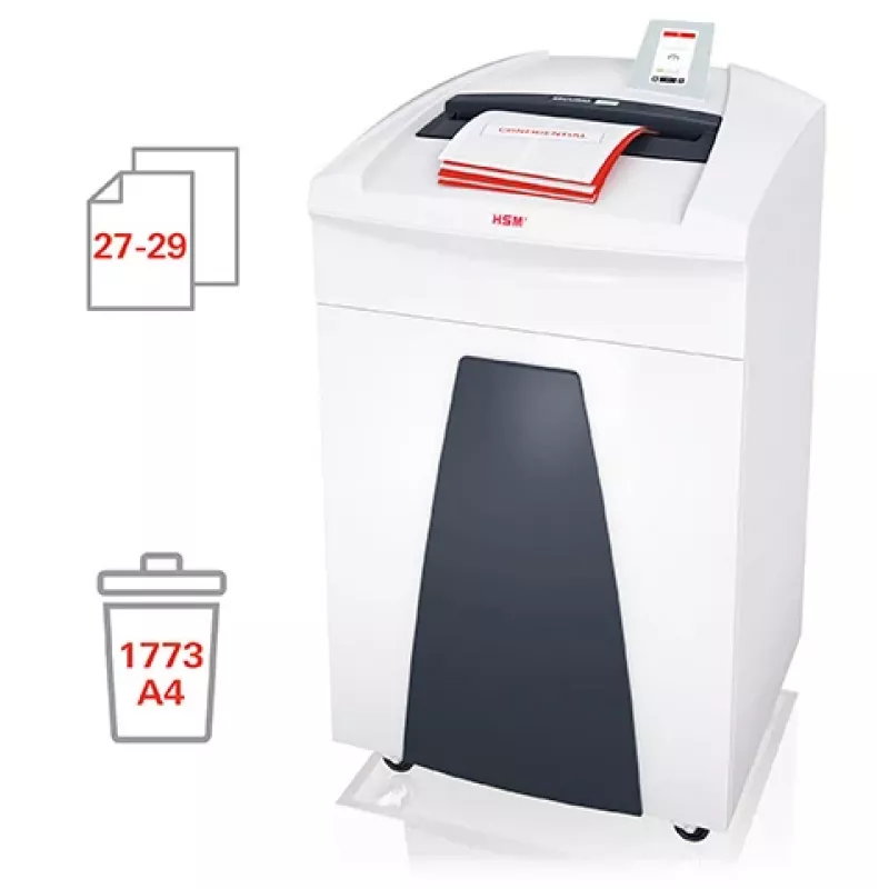 HSM SECURIO P36i voorsnijder partikelsnijder documentenvernietiger