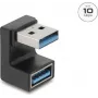 Delock USB 10 Gbps Type-A stekker naar bus U-vorm adapter