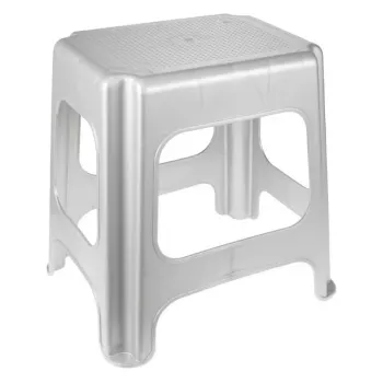 KEEEPER Maxi Max opstapje, lichtgrijs, 41 x 33,5 x 42,5 cm, 150 kg belasting, antislip, stapelbaar