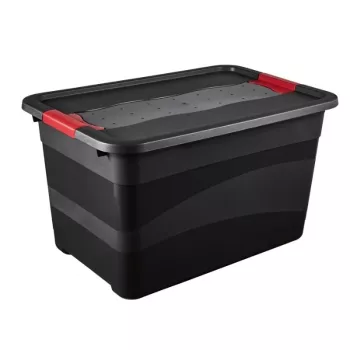 KEEEPER transportbox Eckhart 59,5 x 39,5 x 34 cm 52 L grafiet