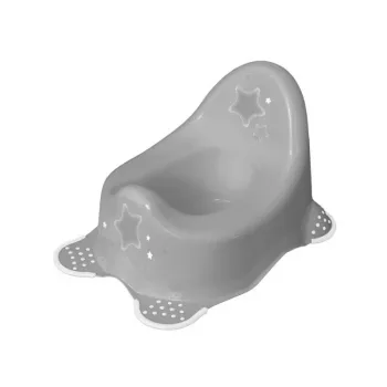 KEEEPER Adam Stars keramische plantenpot 38x27x23,5cm grijs