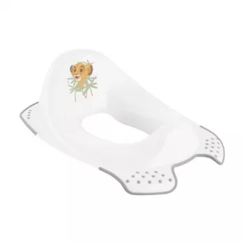 keeeper toilettrainer met antislipfunctie Ewa Lion King 30x40x15cm wit