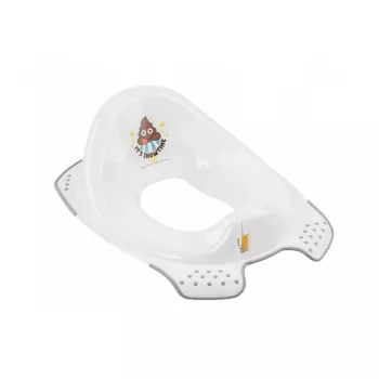 keeeper toilettrainer met antislipfunctie Ewa Emoji Showtime, wit, 30x40x15 cm