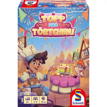 Schmidt Spiele Topp das Törtchen! kinderspel
