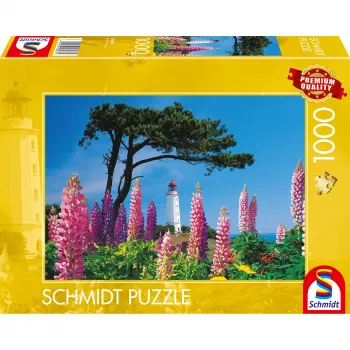 Schmidt Spiele Dornbusch Leuchtturm, Hiddensee puzzel van 1000 stukjes