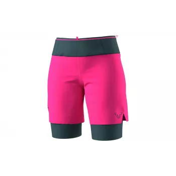 Salewa dames Dynafit Ultra 2/1 hardloopshort roze Glo XS