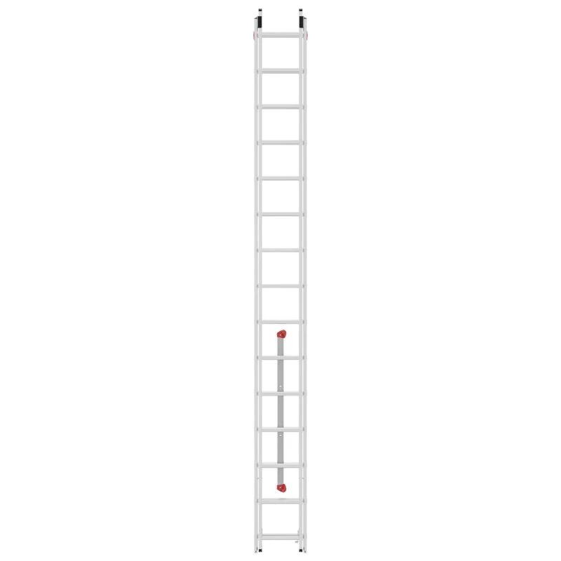 HAILO S80 ProfiStep duo combinatieladder, aluminium, 2x15 sporten, max. belasting 150 kg