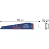Bosch EXPERT Multi Material reciprozaagblad 2608902332 S959XHM, carbide, 150 mm, 6 TPI