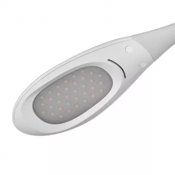 Activejet AJE-RAINBOW 2 LED-bureaulamp met RGB-basis, flexibele arm, dimbaar, touchbediening, 7W hoofdlamp, 350lm, 2800K-6500K, zwart