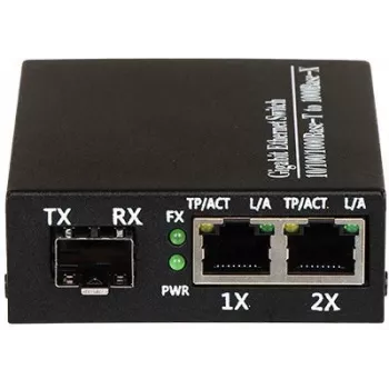 DELTA switch SFP 2-poorts Gigabit EXPERT-SFP-1/2