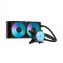 Fractal Design Radius 240 RGB zwart all-in-one vloeistof-CPU-koeler