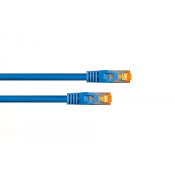 KABELMEISTER Cat.7 S/FTP-patchkabel, RJ45, TPE halogeenvrij, blauw, 2m