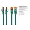 Kabelmeister Cat.7 S/FTP-patchkabel, TPE-mantel, groen, 0,15 m