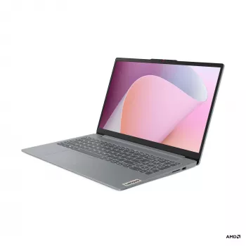 Lenovo IdeaPad Slim 3 15AMN8 15,6 inch Full HD IPS-laptop - AMD Ryzen 5, 16GB RAM, 512GB SSD, AMD Radeon 610M, Wi-Fi 6, Arctic Grey