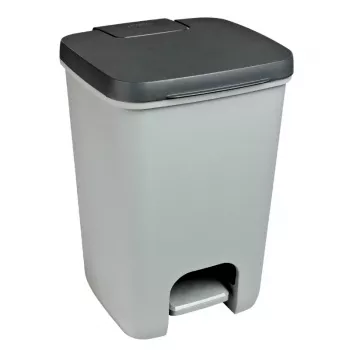 Curver pedaalemmer Essentials 20L grijs/donkergrijs