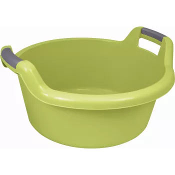 CURVER ronde kom met handgrepen 27L groen