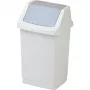 CURVER Click-It afvalbak 9L grijs 22,9x18,9x38,1cm