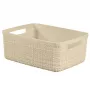 CURVER mand Jute S 5L 27x20x11cm crème