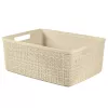 Curver mand Jute M 12L 36x28x15cm crème