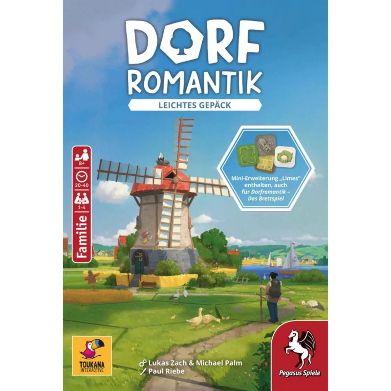 PEGASUS Dorfromantik - Leichtes Gepäck uitbreiding incl. Limes mini-uitbreiding (Duits)