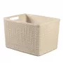 CURVER mand Jute L 20L 36x28x23cm crème