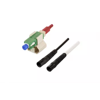 METZ CONNECT 1509QKEA0010-E SC OS2 groene single-mode veldconfectieerbare stekker, 10-pack