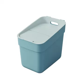 Curver Ready To Collect 20L recyclingbak blauw/lichtgrijs