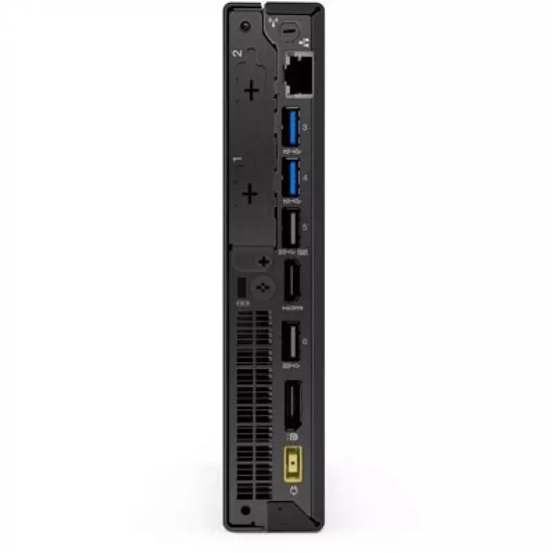Refurbished Lenovo ThinkCentre M720q Tiny desktop-pc - Intel Core i5-8500T, 8GB DDR4, 256GB NVMe SSD, Windows 11 Pro, Wi-Fi 5, Bluetooth 5.0, Gigabit Ethernet, 1x USB-C, 5x USB-A, 2x DisplayPort, 1x HDMI
